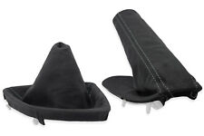 FÜR BMW E81/E87 SCHALTMANSCHETTE HANDBREMSSACK ALCANTARA NAHT GRAU na sprzedaż  PL