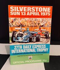 1975 27th silverstone for sale  CHELTENHAM