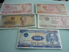 Viet nam five for sale  WELLINGBOROUGH