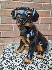 Large porcelain rottweiler for sale  BEAWORTHY