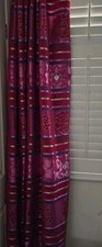 Stunning lined curtains for sale  COWES