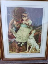 Framed print broken for sale  LANCASTER