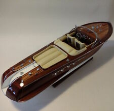 Usado, maquette riva bateau Riva Aquarama  67cm entièrement Bois laiton modélisme comprar usado  Enviando para Brazil