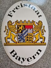 Freistaat bayern schild gebraucht kaufen  Dortmund
