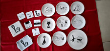 Lot assiettes dessert d'occasion  Attignat