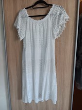 Sommerliches weißes strickkle gebraucht kaufen  Pulheim