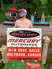 Vintage metal mercury for sale  Ely
