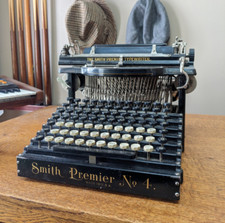 Antigo Smith Premier da década de 1890 nº Máquina de escrever 4 – Rara máquina colecionável antiga comprar usado  Enviando para Brazil