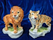 Vintage lion figurine for sale  LONDON