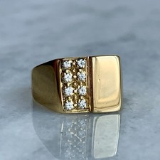 Square signet ring for sale  UK