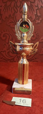 Vintage 1986 Bilhar Piscina Snooker Trophy Bélgica, base de mármore comprar usado  Enviando para Brazil