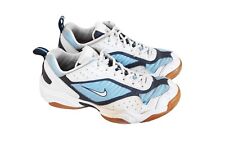 Vintage NIKE Sneakersy retro lata 90. rzadkie sportowe trampki buty białe niebieskie na sprzedaż  PL