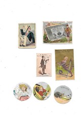 Petits chromos anciens d'occasion  Dardilly