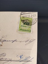 Infla postkarte perfins gebraucht kaufen  Dauchingen