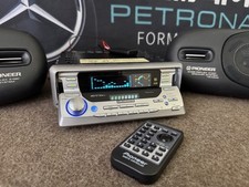 Używany, PIONEER CARROZZERIA MEH-P717 Samochodowy odbiornik Mini-D Bluetooth Wyświetlacz delfinów Rzadki na sprzedaż  PL