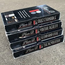 Plan B VHS SET! Questionable Virtual Reality skateboard skate video DVD Supreme comprar usado  Enviando para Brazil