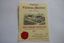 étiquette ancienne 1973 d'occasion  Biganos