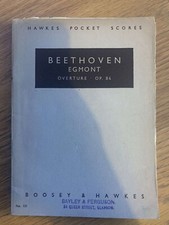 Beethoven egmont overture for sale  FARNHAM