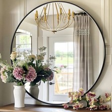 Black round mirror for sale  Elk Grove