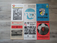Dynamo dresden programmhefte gebraucht kaufen  Brand-Erbisdorf, Großhartmannsdorf