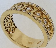 Beautiful fancy 18k for sale  Grove