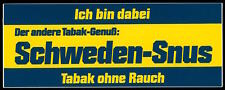 Werbe aufkleber schweden gebraucht kaufen  Deutschland