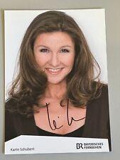 Karin schubert autogrammkarte gebraucht kaufen  Perkam
