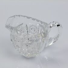 Vintage crystal creamer usato  Carrara