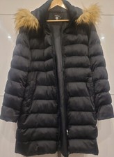 Boohoo puffer hooded for sale  NORWICH