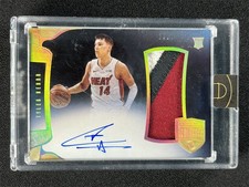 1/5 ≈1/1! 2019-20 Panini Eminence Tyler Herro Gold Jumbo Patch Auto RC RPA, usado comprar usado  Enviando para Brazil