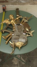 Miroir ancien ange d'occasion  Le Lion-d'Angers