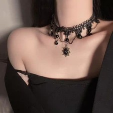 Black daisy choker for sale Black daisy choker for sale  LONDON
