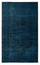 7.3x11.8 handknotted navy for sale  USA