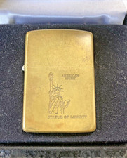 Zippo solid brass gebraucht kaufen  Alfter