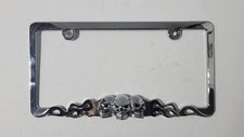 Placa de quadro de licença Skull And Flames comprar usado  Enviando para Brazil