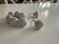 Knobs cream silver for sale  HUNTINGDON