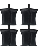 ABCCANOPY pesos de dossel 120 libras tenda gazebo sacos de areia, pacote com 4 peças (preto) comprar usado  Enviando para Brazil