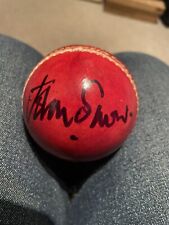 Cricket ball signed for sale  SHEFFORD