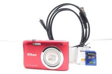 Câmera Nikon Coolpix A100 20.1MP Zoom 5x Vermelha Bom Estado Com Acessórios #20, usado comprar usado  Enviando para Brazil