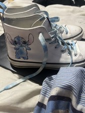 Disney stitch converse for sale  CHELMSFORD