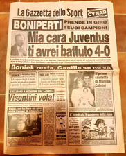 Juventus boniperti boniek usato  Garlasco