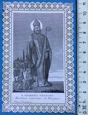 Antico santino merlettato usato  Garlasco
