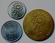 Ddr medaillen 1966 gebraucht kaufen  Deutschland