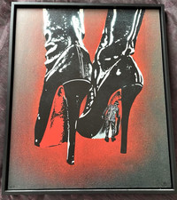 Louboutin artwork vandals for sale  BIRMINGHAM