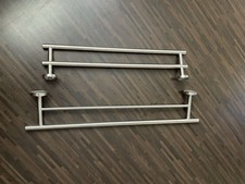 Hadtuchstangen doppelt silber gebraucht kaufen  Dinslaken