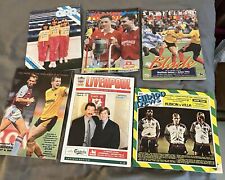 Football programmes vintage for sale  DUDLEY