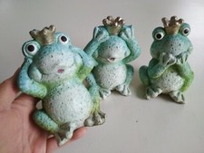 Froschkönig krone gartenfigur gebraucht kaufen  Frankenblick, Schalkau
