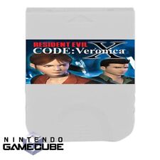 Cartão de memória Resident Evil Code Veronica X GameCube desbloqueado 100% concluído salva comprar usado Cartão de memória Resident Evil Code Veronica X GameCube desbloqueado 100% concluído salva comprar usado  Enviando para Brazil