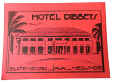 Ancien etiquette dibbets d'occasion  France