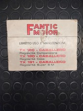 libretto motor fantic usato libretto motor fantic usato Montesilvano